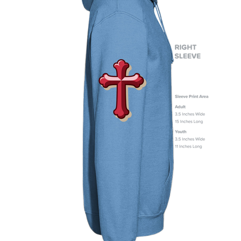 CAROLINA BLUE - G185B - SLEEVE_RIGHT